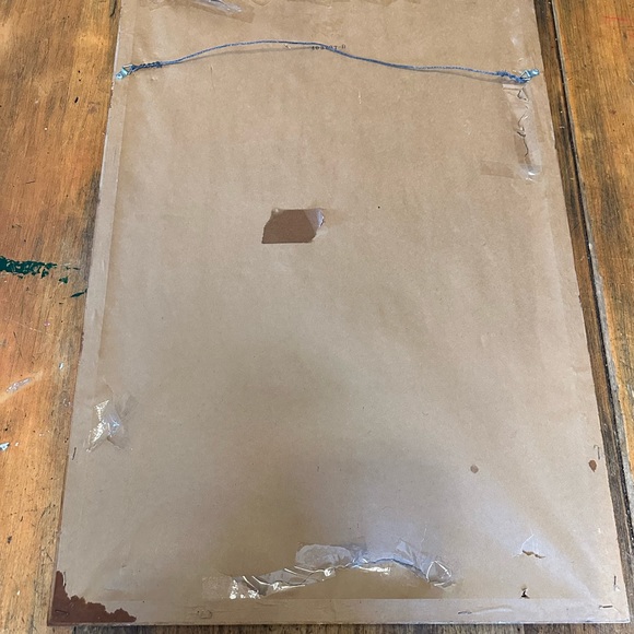 Vintage XL Framed John Haymson Serigraph “Bouquet Flowers” 31.5” x 22.75” - Picture 4 of 6